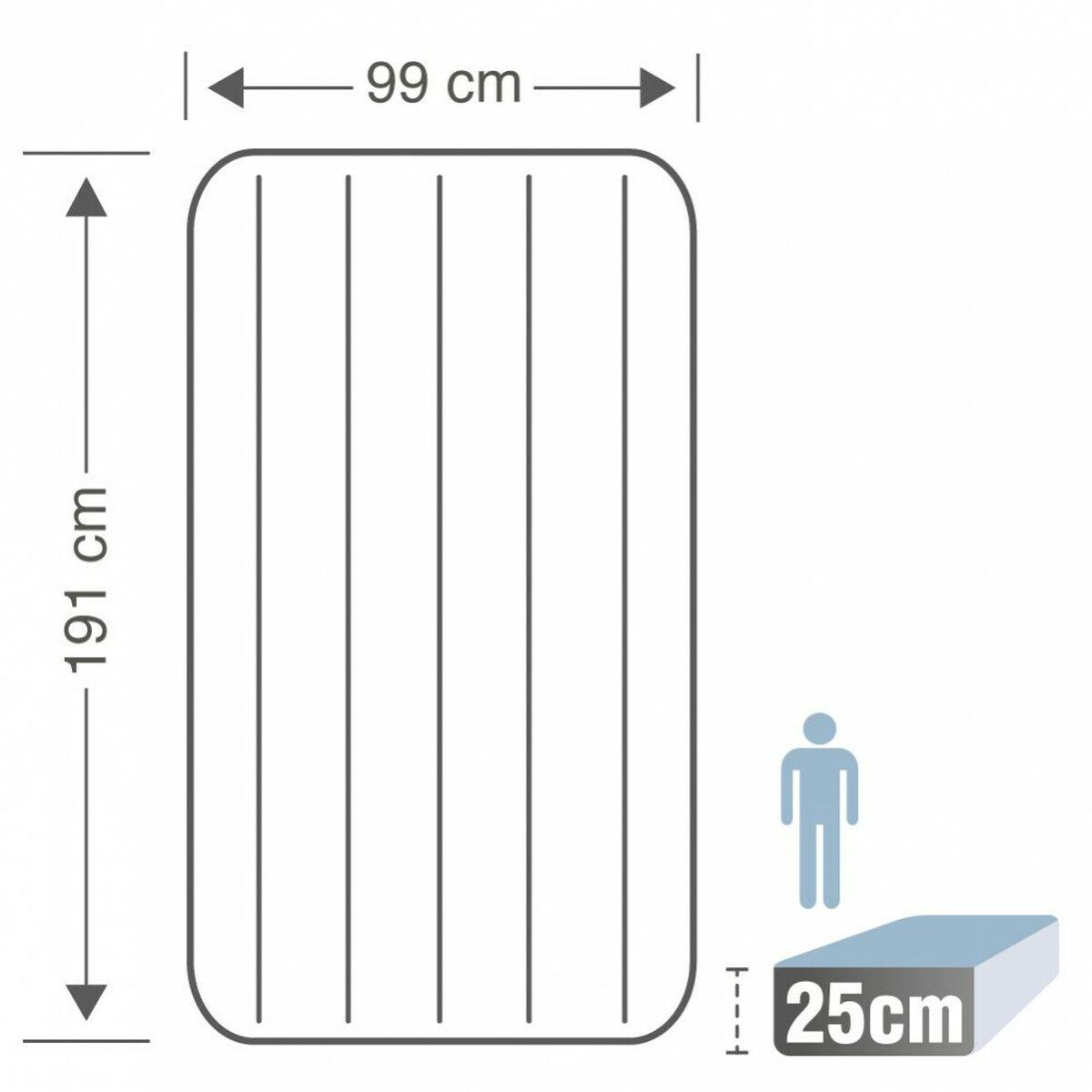 Cama Hinchable Intex Twin Dura-Beam Prestige Downy 99 x 25 x 191 cm 4 Unidades