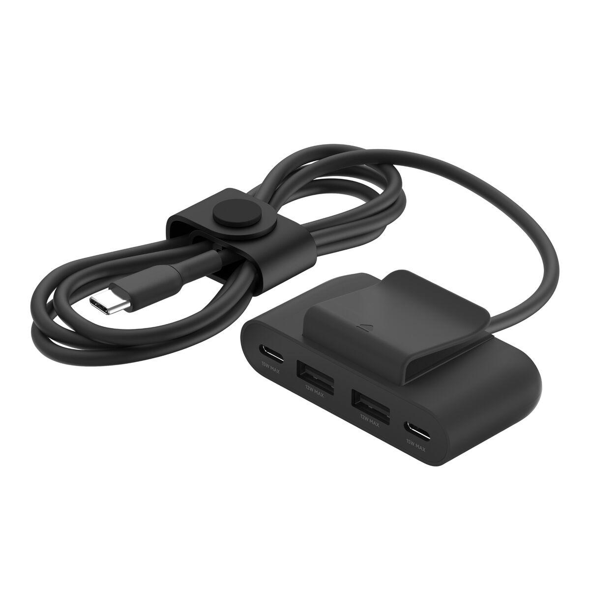 Hub USB Belkin BUZ001BT2MBKB7 Negro (1 unidad)