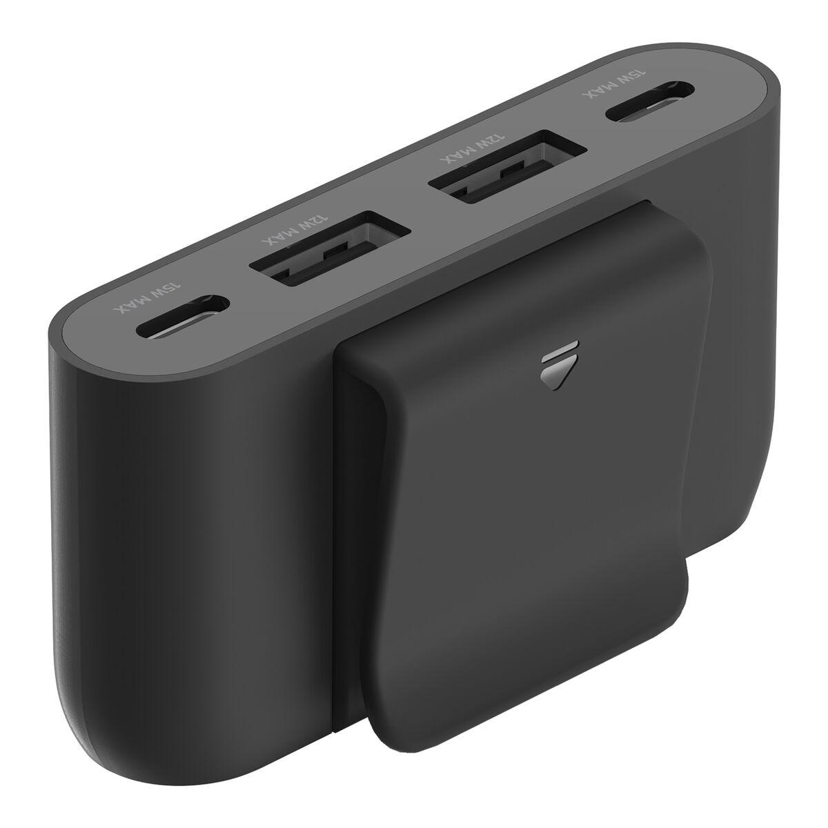 Hub USB Belkin BUZ001BT2MBKB7 Negro (1 unidad)