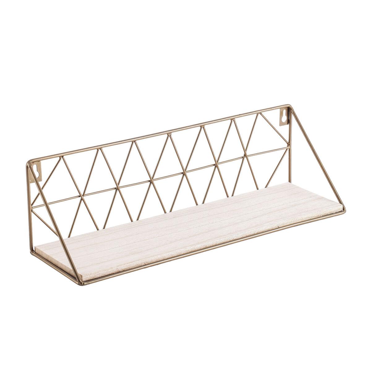 Estantería Vinthera Moa Acero Dorado 40 x 12 x 12 cm (8 Unidades)