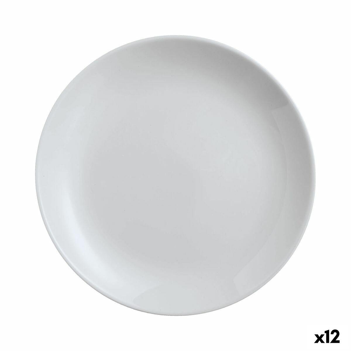 Luminarc Plato para Pizza Luminarc Diwali Gris Vidrio 32 cm 12