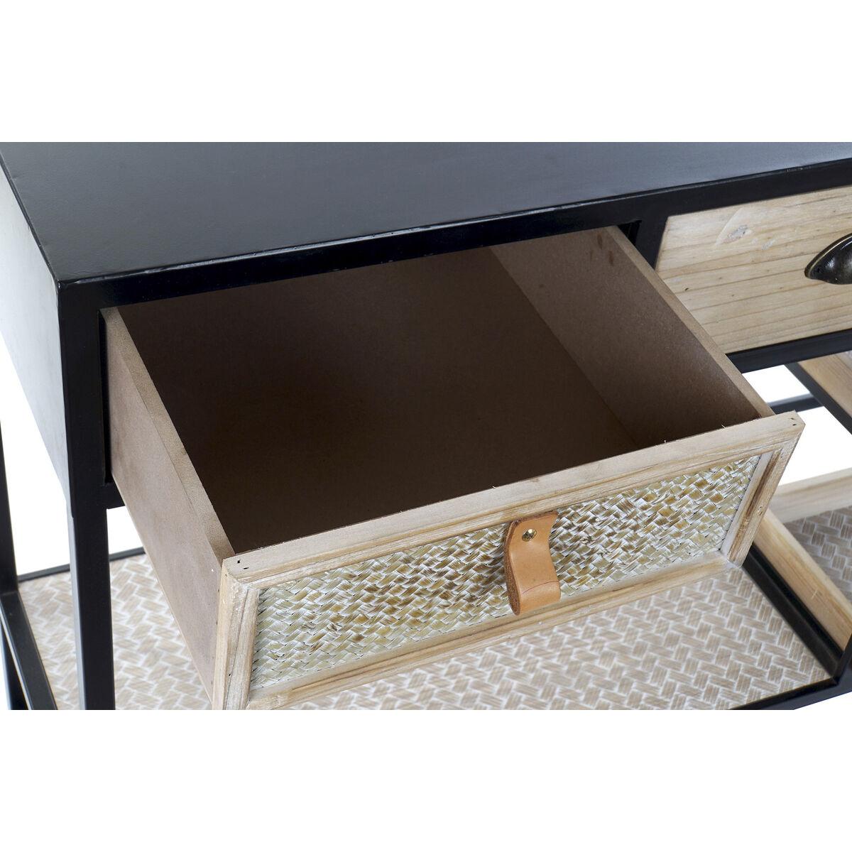 Recibidor Home ESPRIT Marrón Negro 120 x 38 x 80 cm