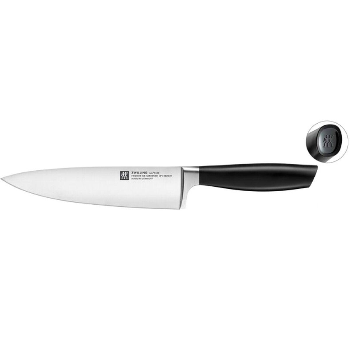 Set de Cuchillos Zwilling 33760-002-0 2 Piezas Negro Acero Inoxidable 20 cm 10 cm