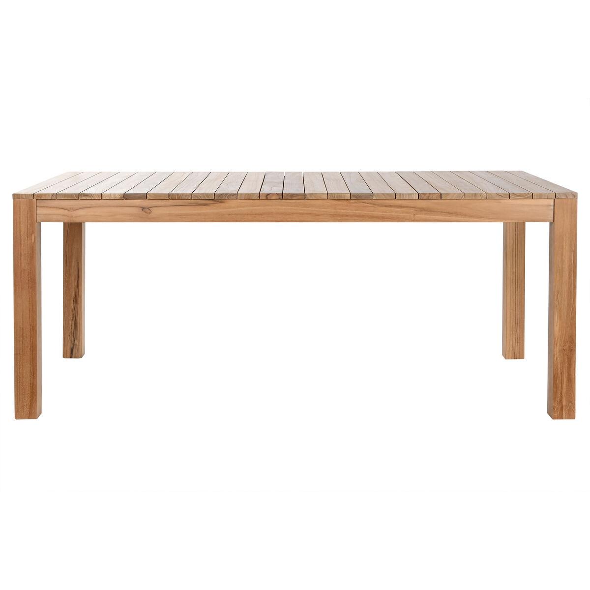 Mesa de Comedor Home ESPRIT Teca 180 x 90 x 75 cm