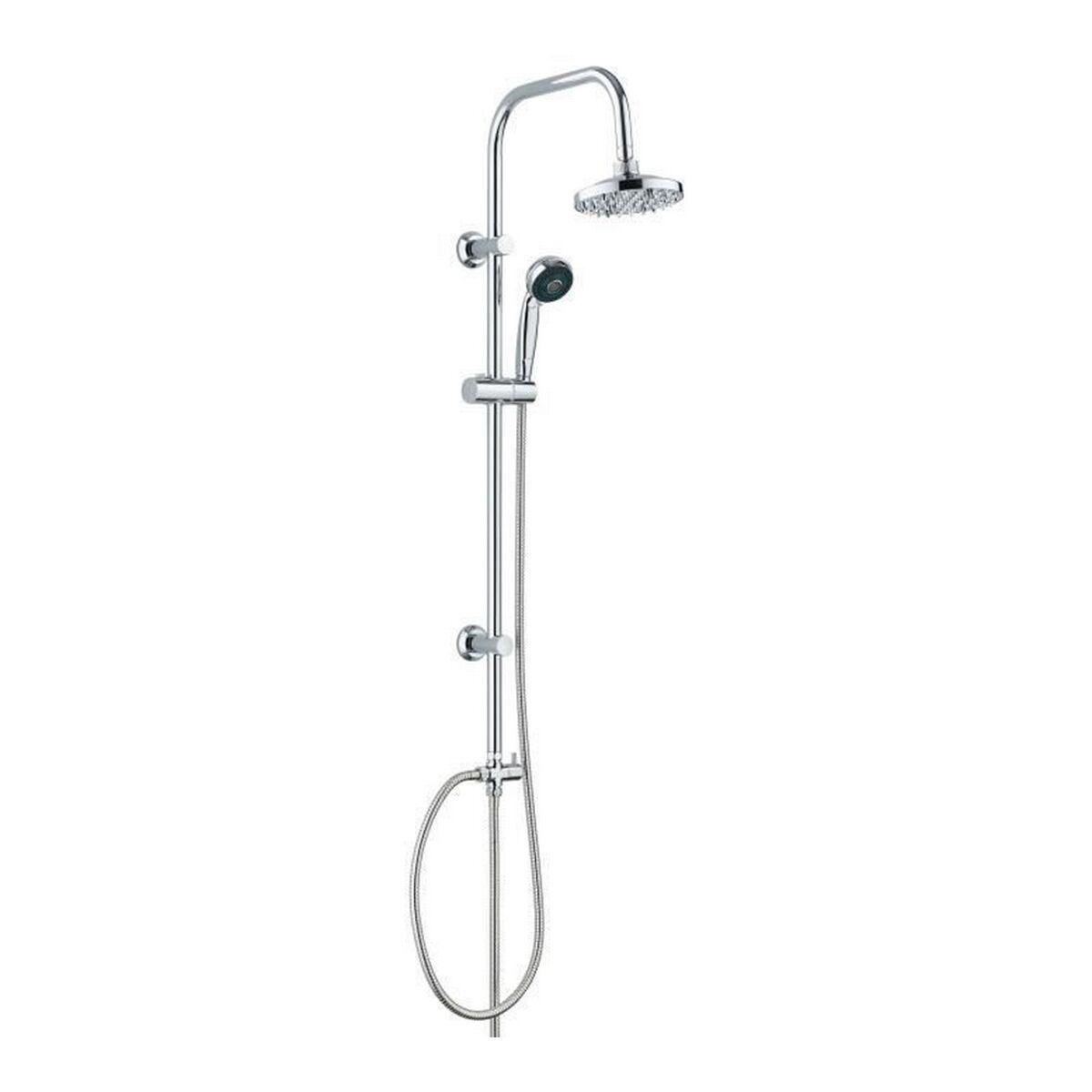 Columna de Ducha Rousseau Sonora 3 Gris Acero Inoxidable ABS Ø 15 cm