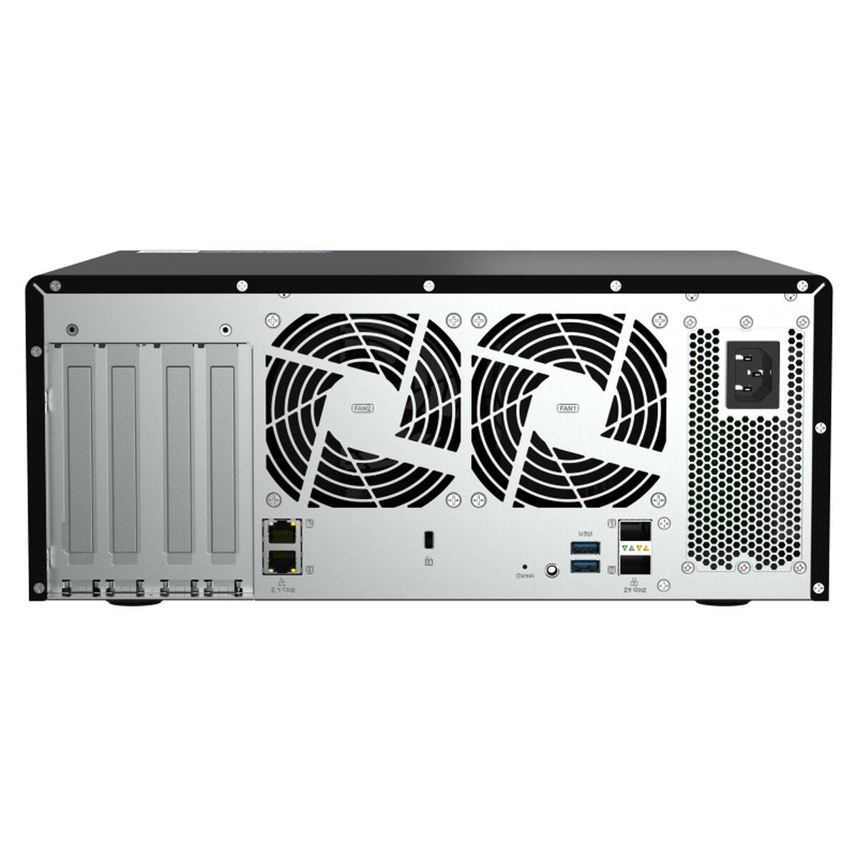 Almacenamiento en Red NAS Qnap TS-H1290FX-7232P-64G Negro