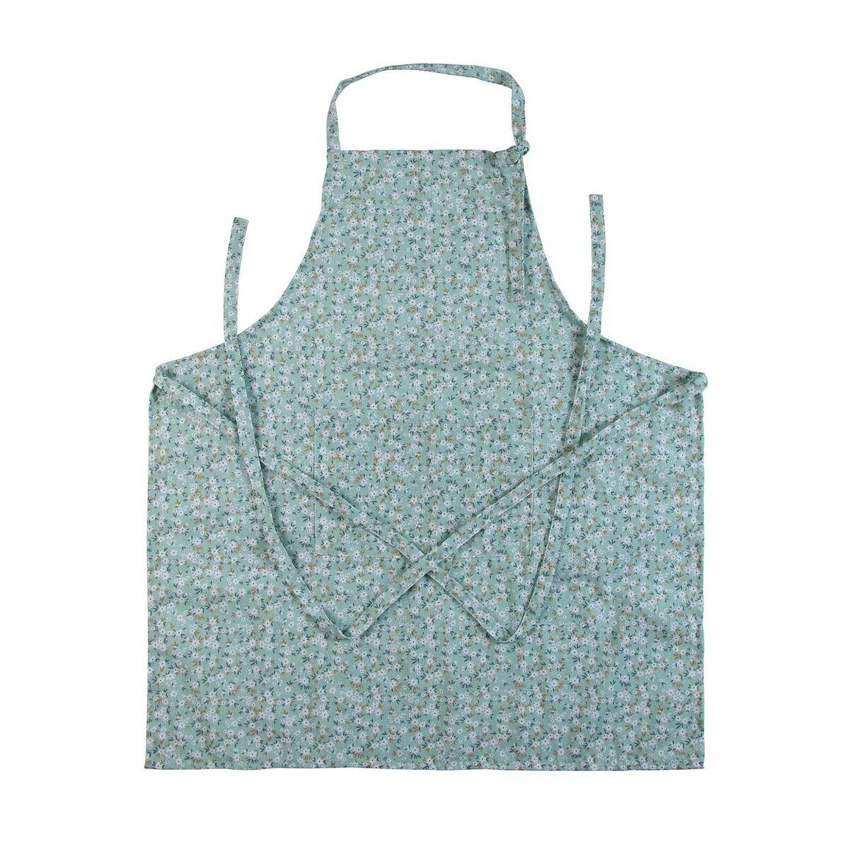 Delantal Versa Flores 80 x 70 cm