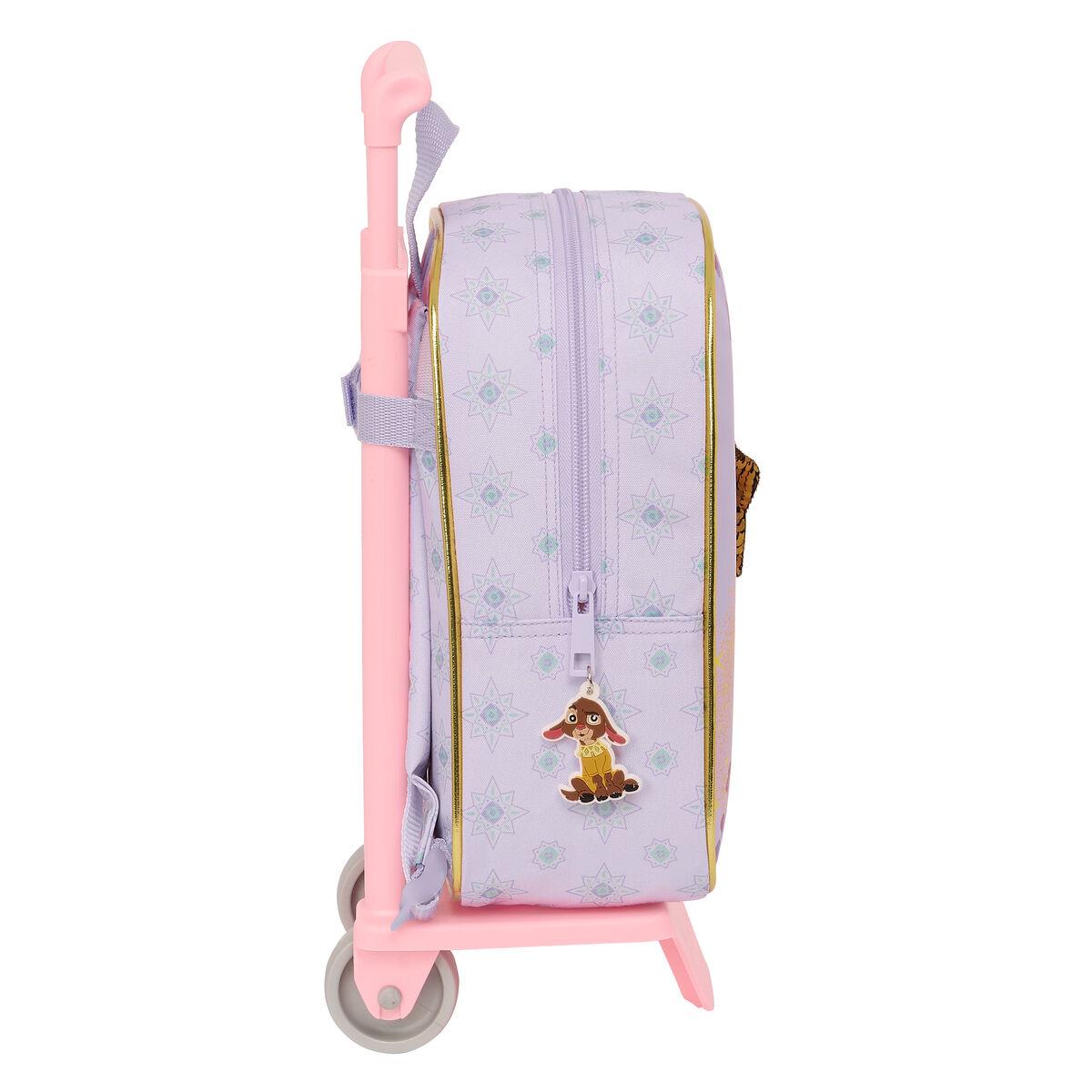 Wish Mochila Escolar con Ruedas Wish Lila 22 x 27 x 10 cm