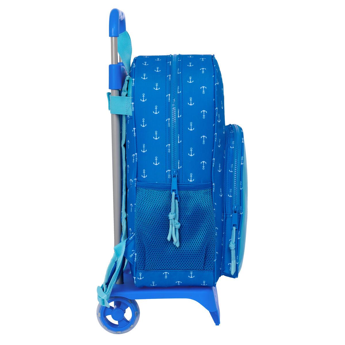 Mochila Escolar con Ruedas Donald Azul 33 x 42 x 14 cm