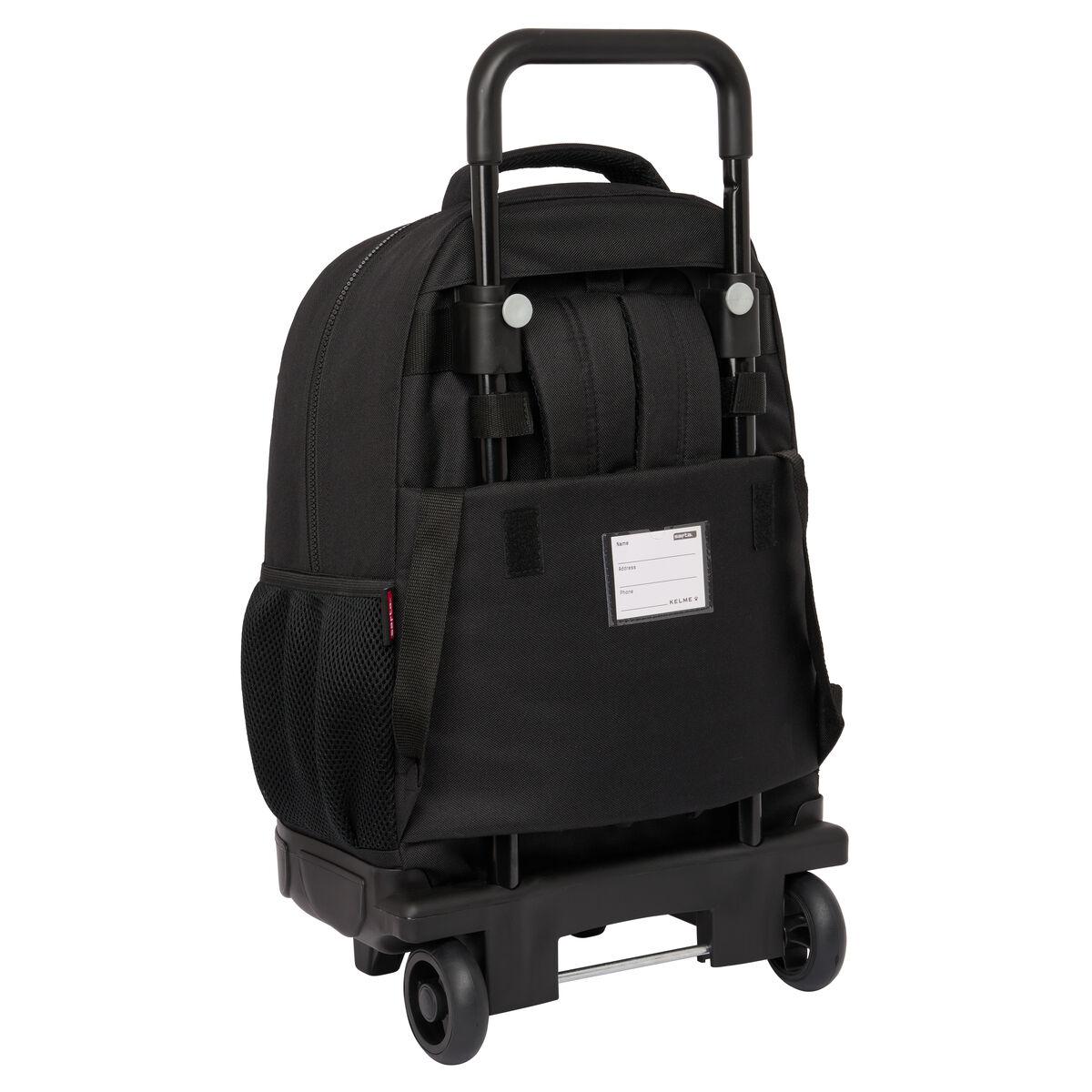 Mochila Escolar con Ruedas Kelme Royal Azul Negro 33 X 45 X 22 cm