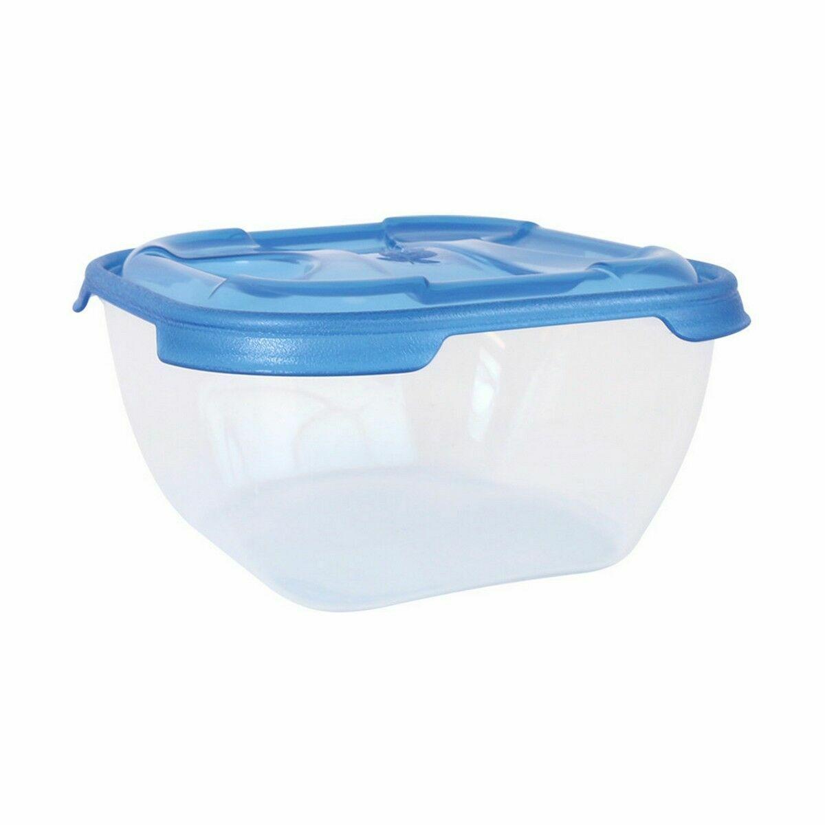 Set de Fiambreras Tontarelli Nuvola 2 L Azul Cuadrado 2 Piezas (12 Unidades)