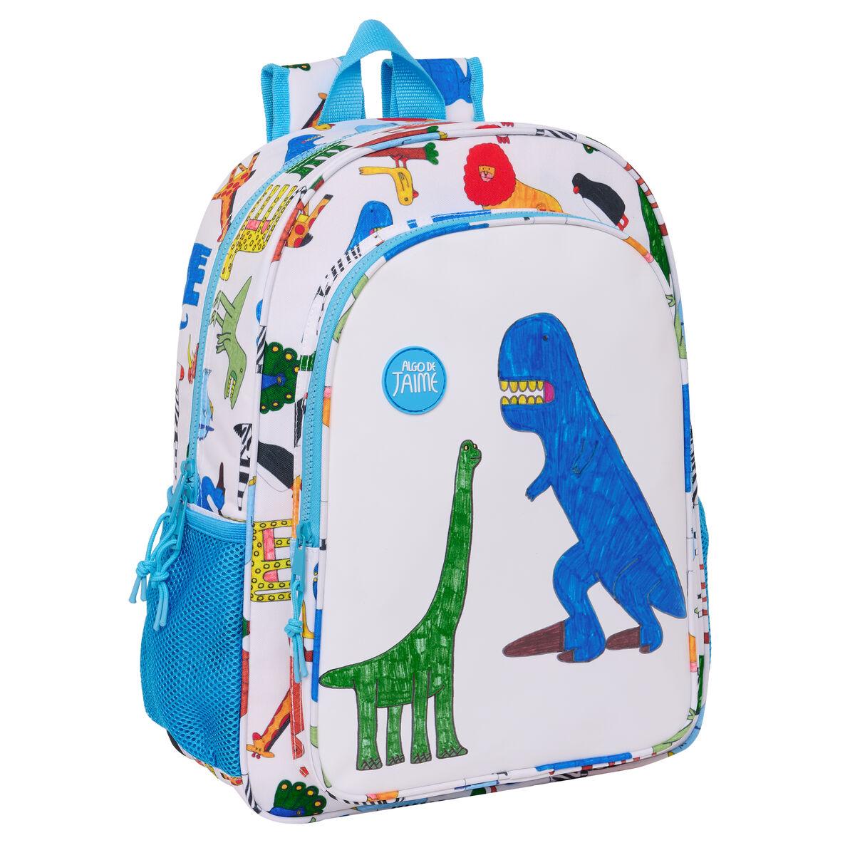 Mochila Escolar Algo de Jaime Blanco 33 x 42 x 14 cm