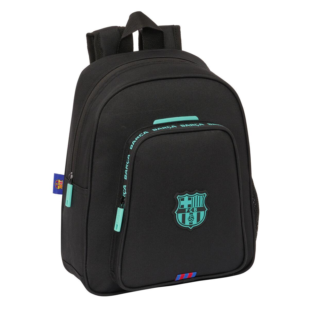 F.C. Barcelona Mochila Escolar F.C. Barcelona Negro 27 x 33 x 10 cm