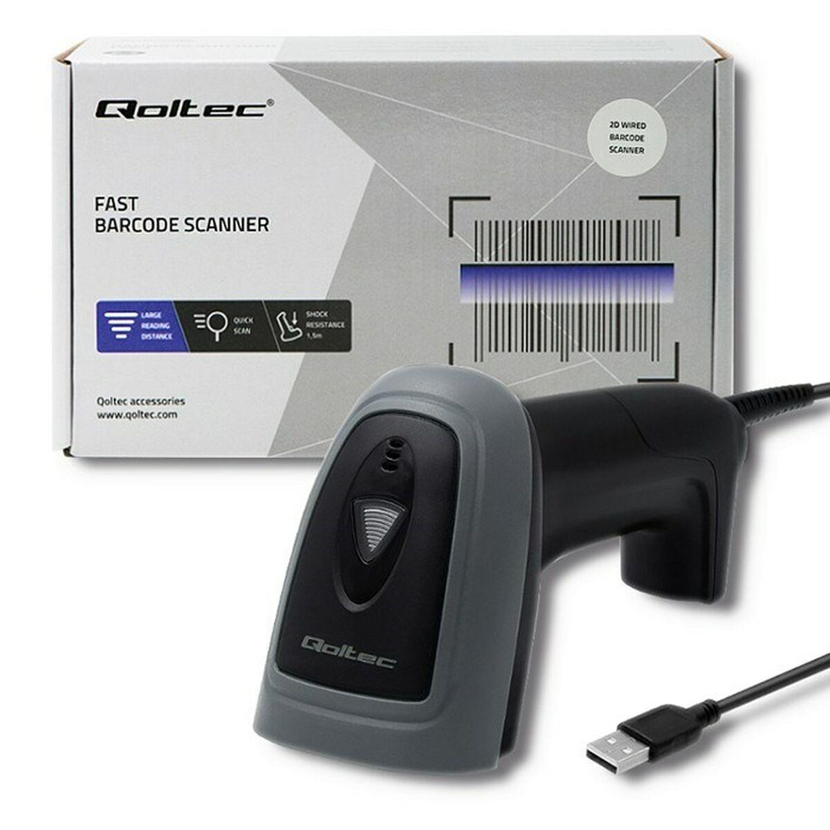 Lector Códigos de Barras Qoltec 50863