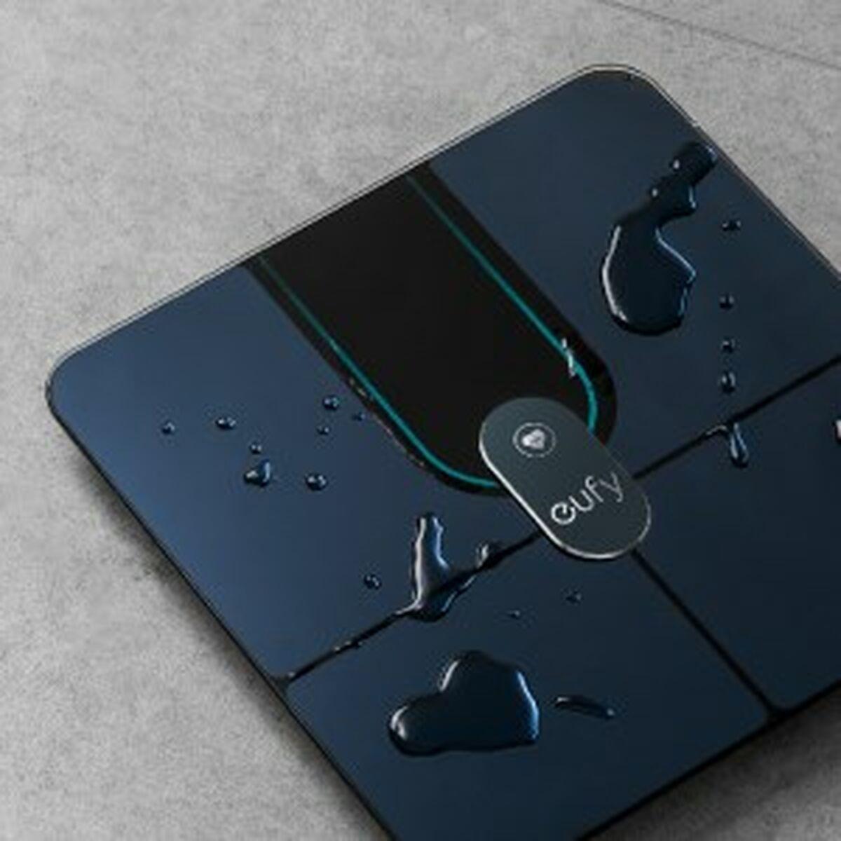 Báscula Digital de Baño Eufy Smart Scale P2 Pro Plaza Negro 180 kg