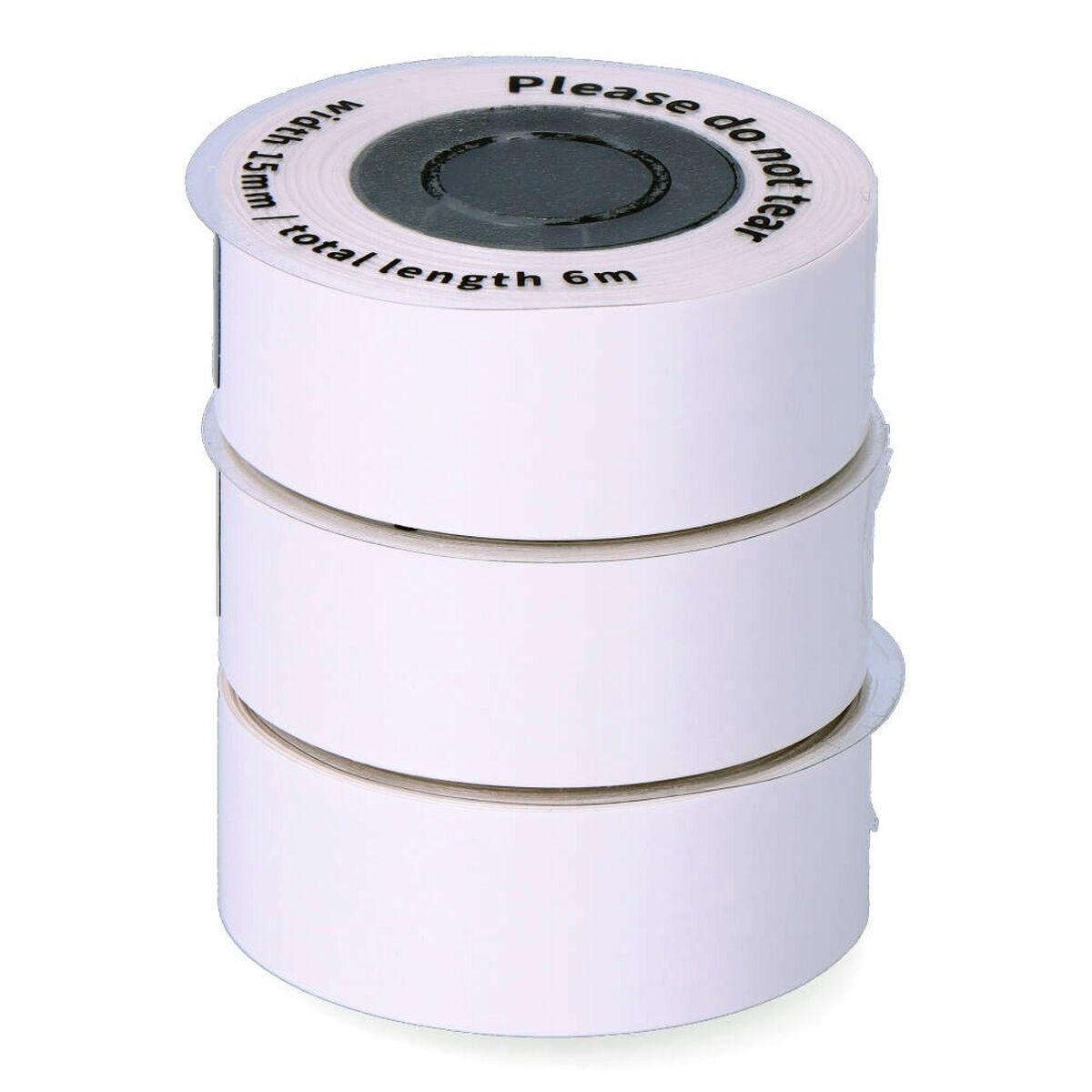 Papel para Imprimir EDM 07795 07796 Blanco Recambio Impresora Térmica 3 Unidades