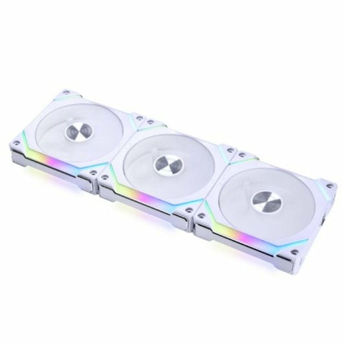 Ventilador de Caja Lian-Li UF-SL120V2-3W Ø 12 cm (3 Unidades)