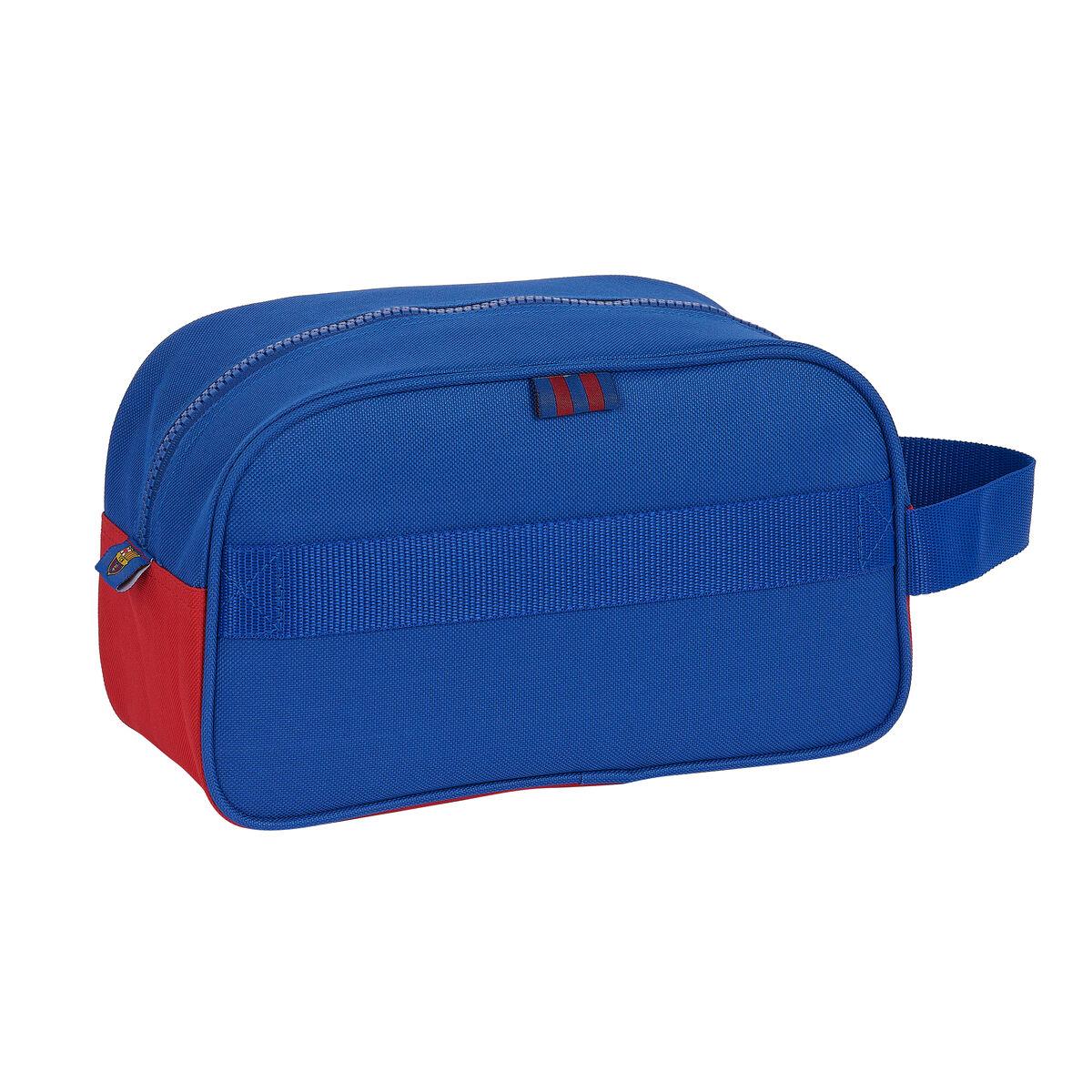 Neceser Escolar F.C. Barcelona Azul Granate Deportivo 26 x 15 x 12 cm