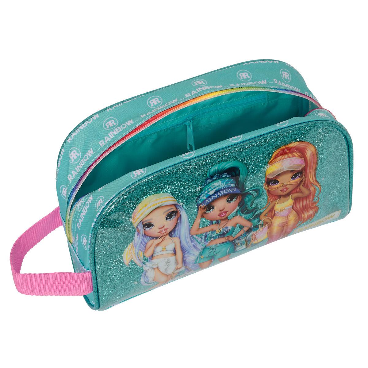 Neceser Escolar Rainbow High Paradise Turquesa 26 x 16 x 9 cm