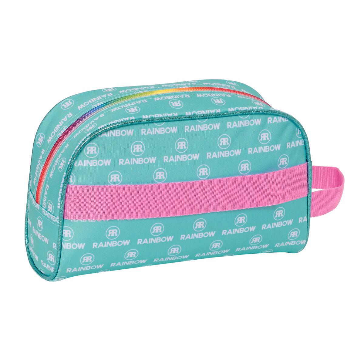 Neceser Escolar Rainbow High Paradise Turquesa 26 x 16 x 9 cm
