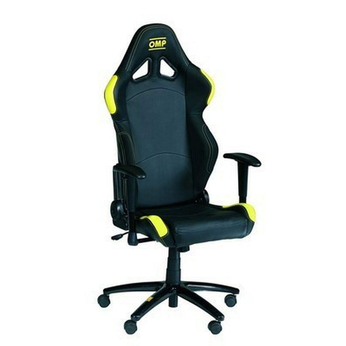 Silla Gaming OMP HA/777E/NG Negro/Amarillo