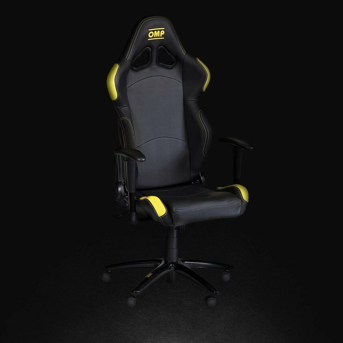 Silla Gaming OMP HA/777E/NG Negro/Amarillo