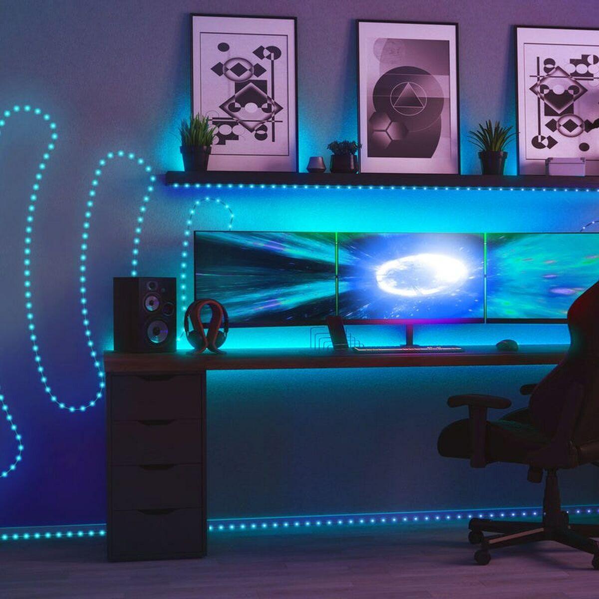 Guirnalda de Luces LED Twinkly TWD200STP-TEU Negro Multicolor G
