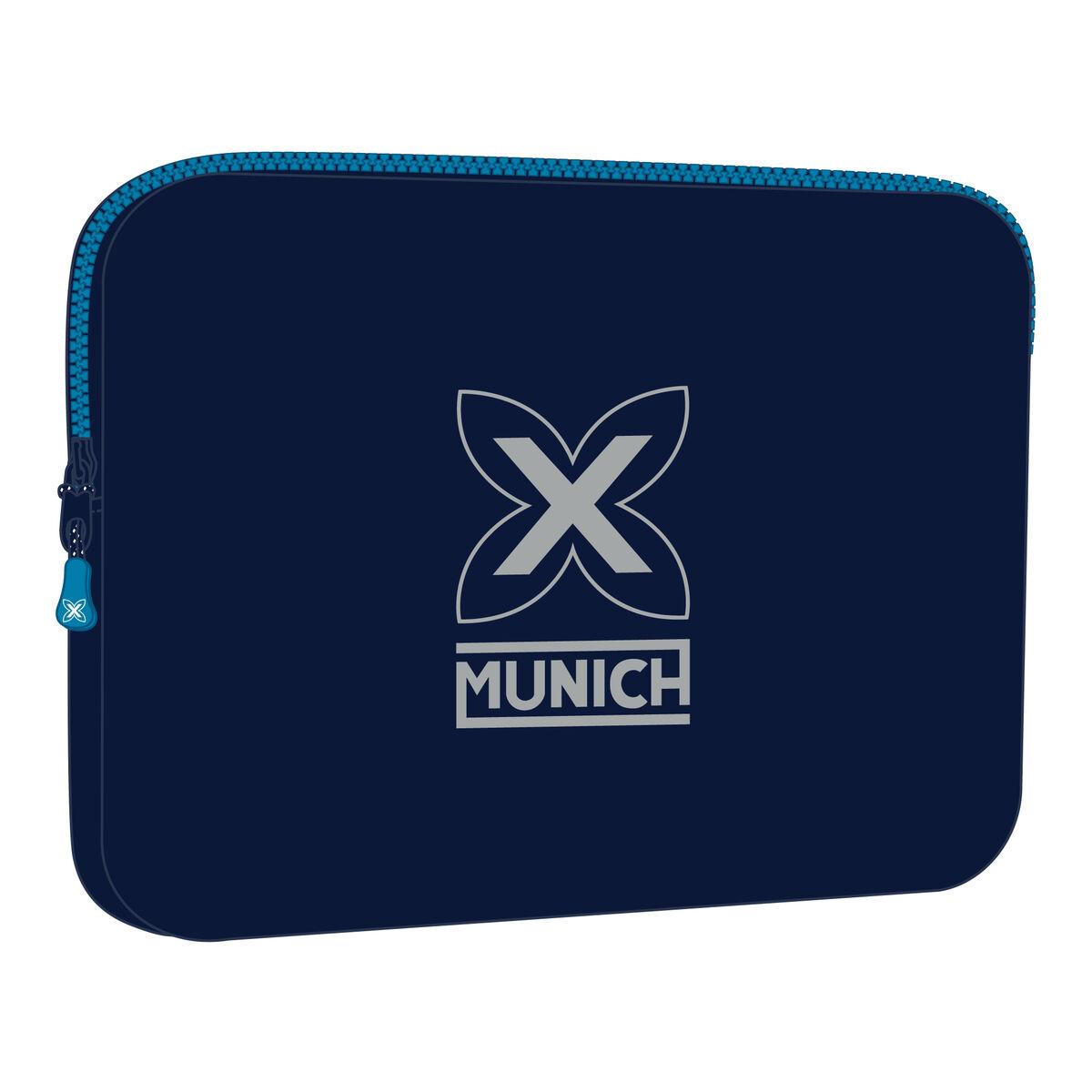 Funda para Portátil Munich Nautic Azul marino 15,6 39,5 x 27,5 x 3,5 cm
