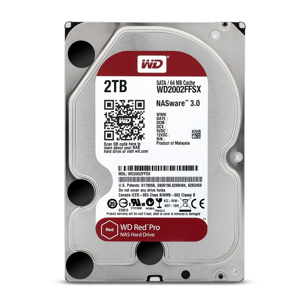 Disco Duro Western Digital WD2002FFSX Red Pro NAS 3,5