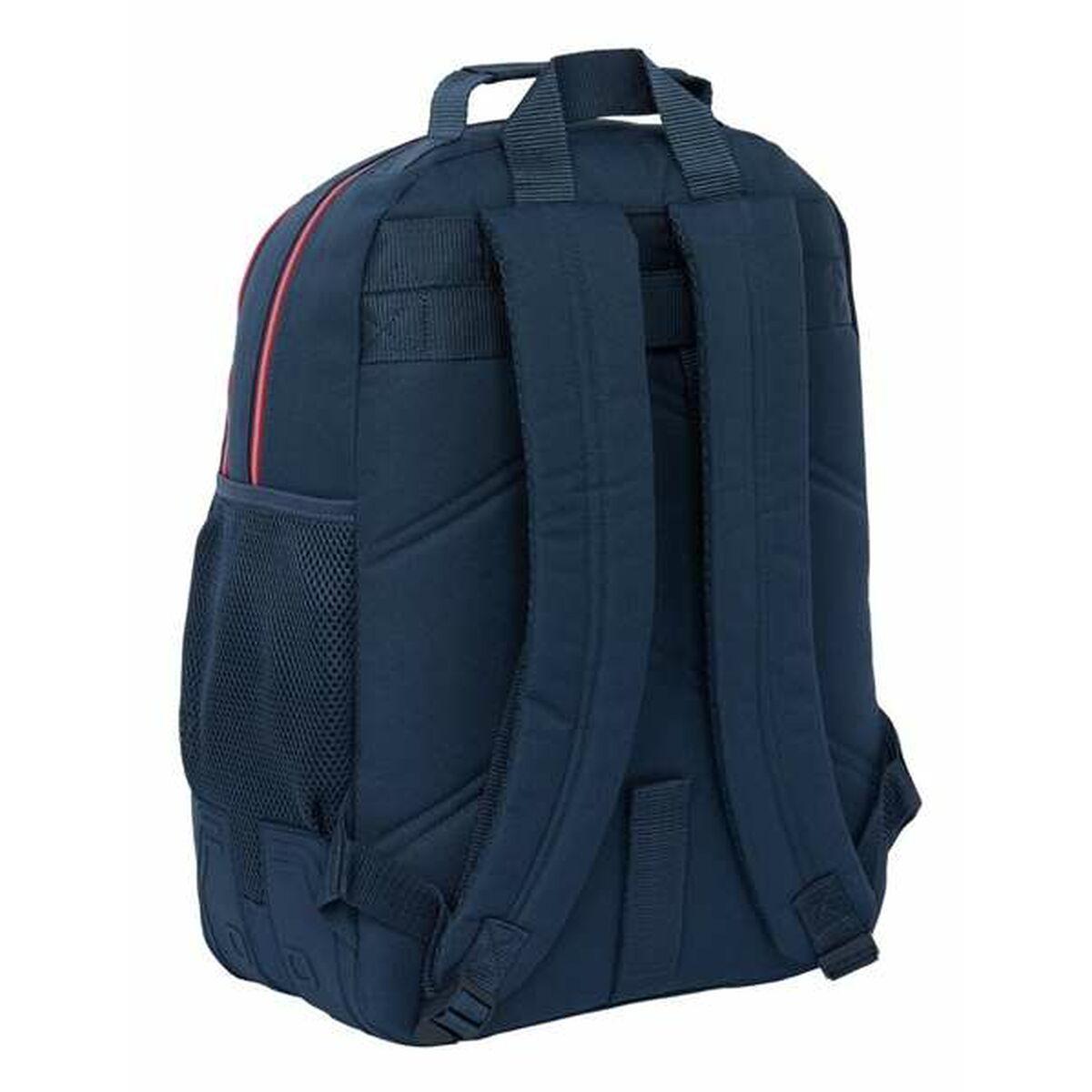 Mochila Escolar El Ganso Azul oscuro 32 x 42 x 15 cm Doble