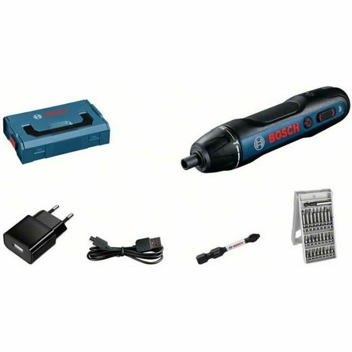 Destornillador Eléctrico Inalámbrico Multiposición con Accesorios BOSCH GO Professional