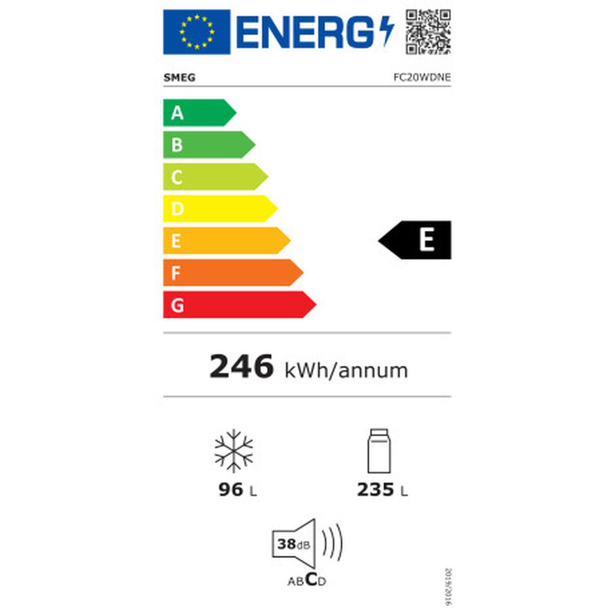 Frigorífico combinado Smeg FC20WDNE Blanco