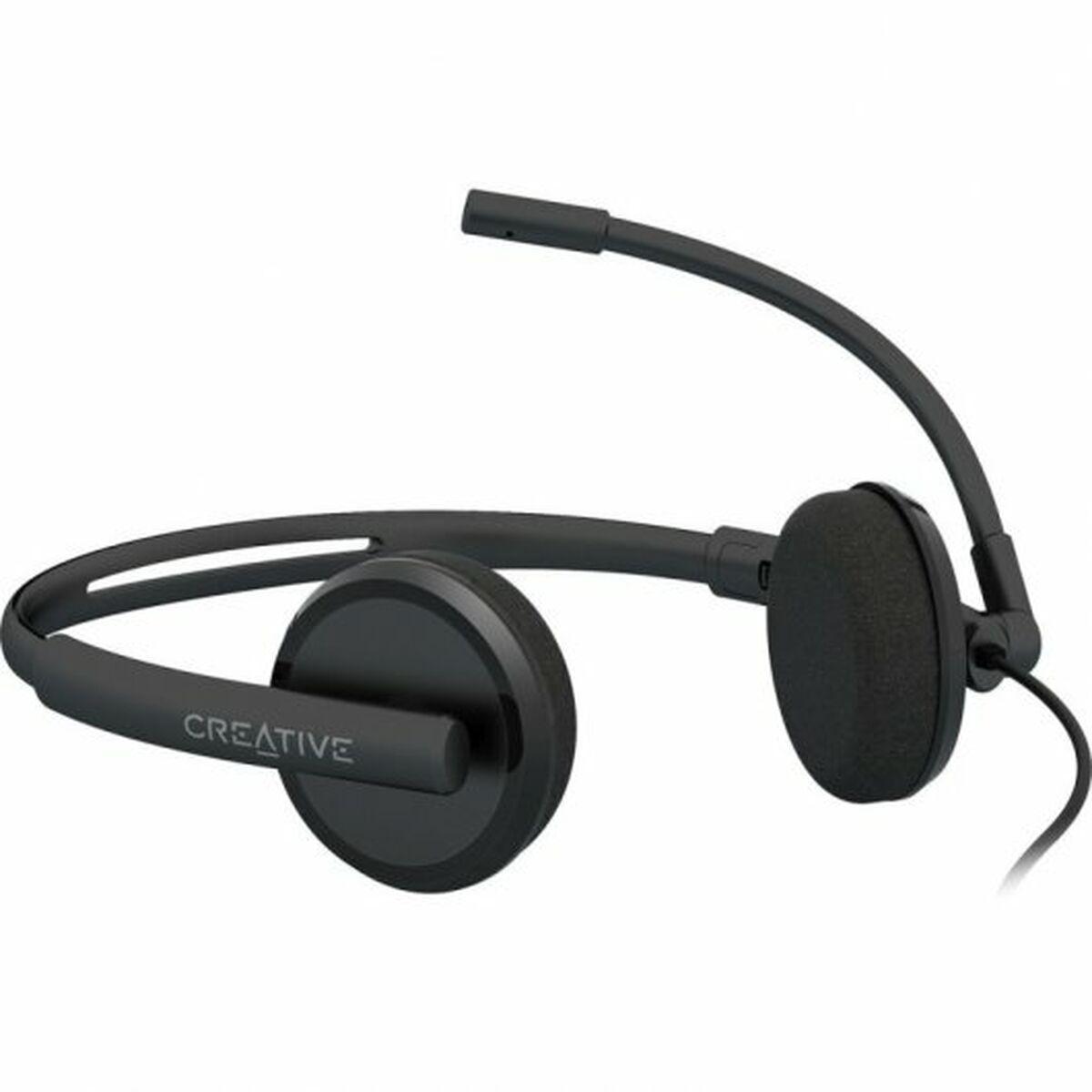 Auriculares con Micrófono Creative Technology HS-220 Negro