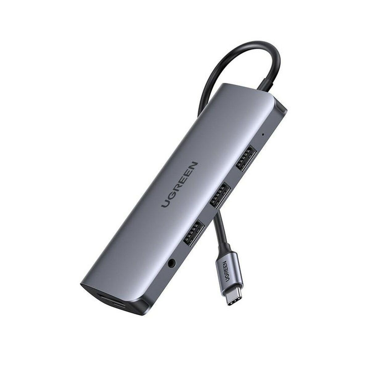 Hub USB Ugreen 80133 Gris