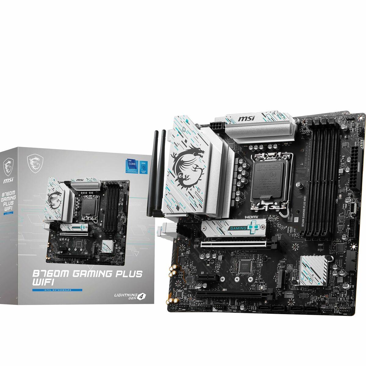 Placa Base MSI B760M GAMING PLUS WIFI Intel B760 LGA 1700