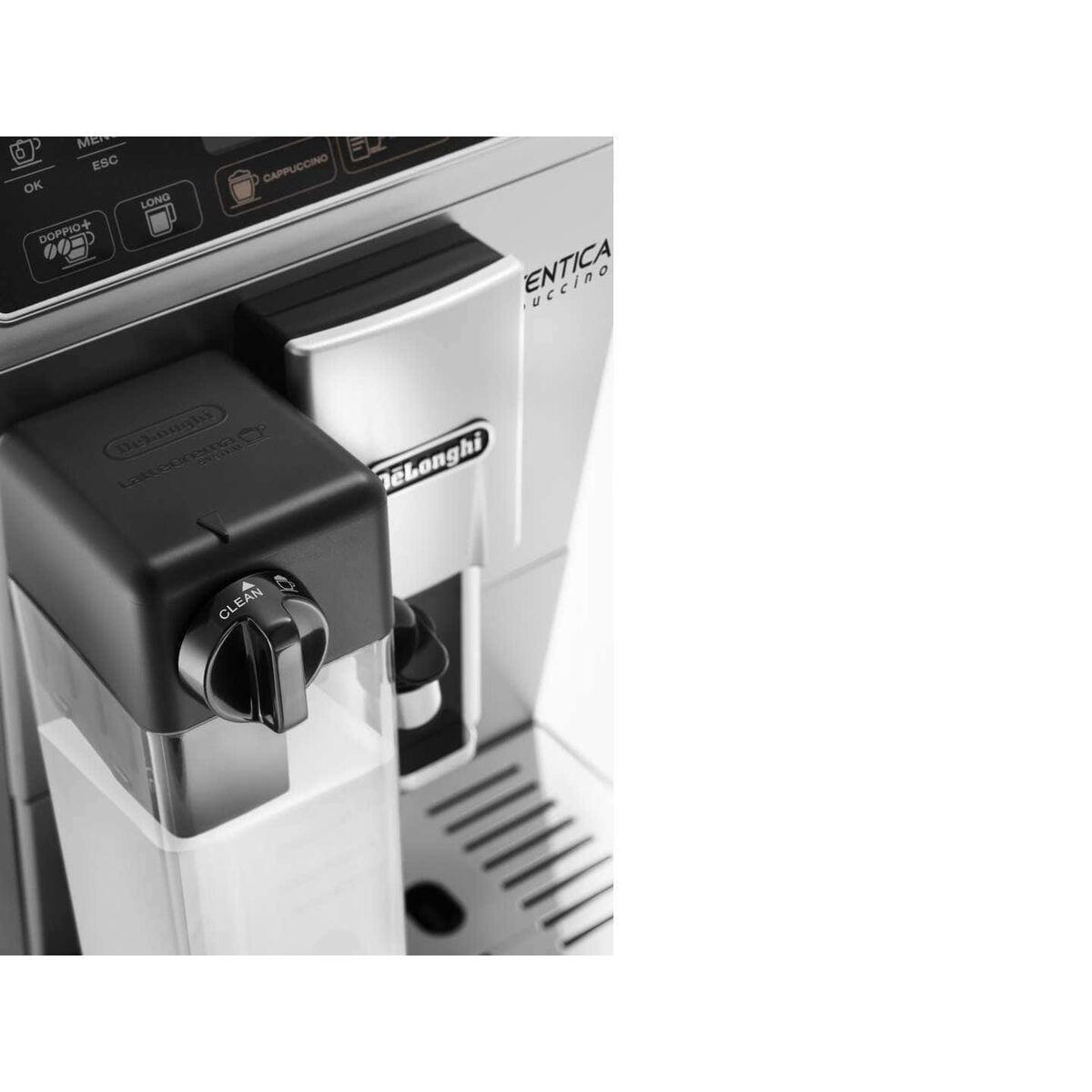 Cafetera Superautomática DeLonghi ETAM 29.660 SB Negro Acero 1450 W 15 bar 1,4 L