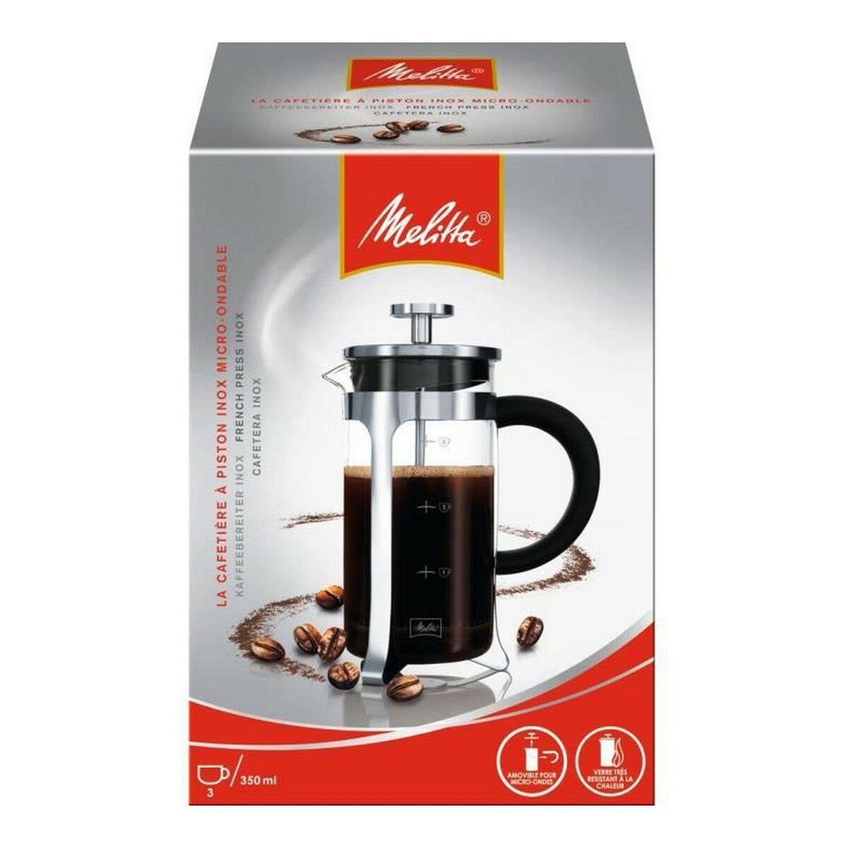 Jarra para Infusiones Melitta Premium 350 ml Acero Inoxidable 400 ml