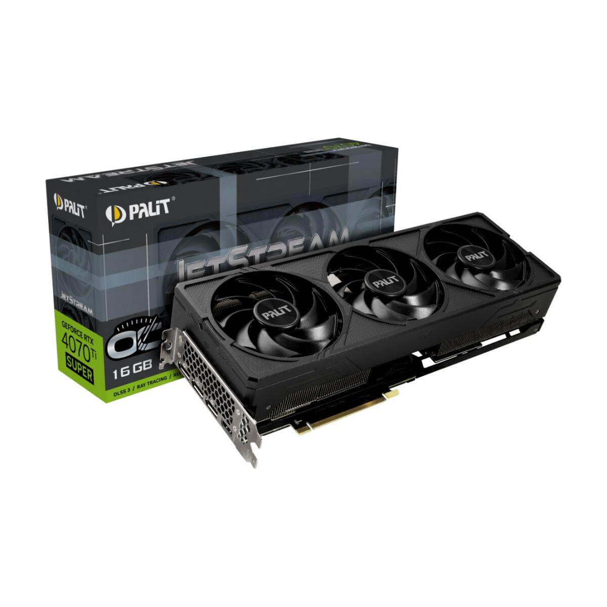 Tarjeta Gráfica Palit 4070 TI SUPER JETSTREAM OC 16 GB GDDR6X