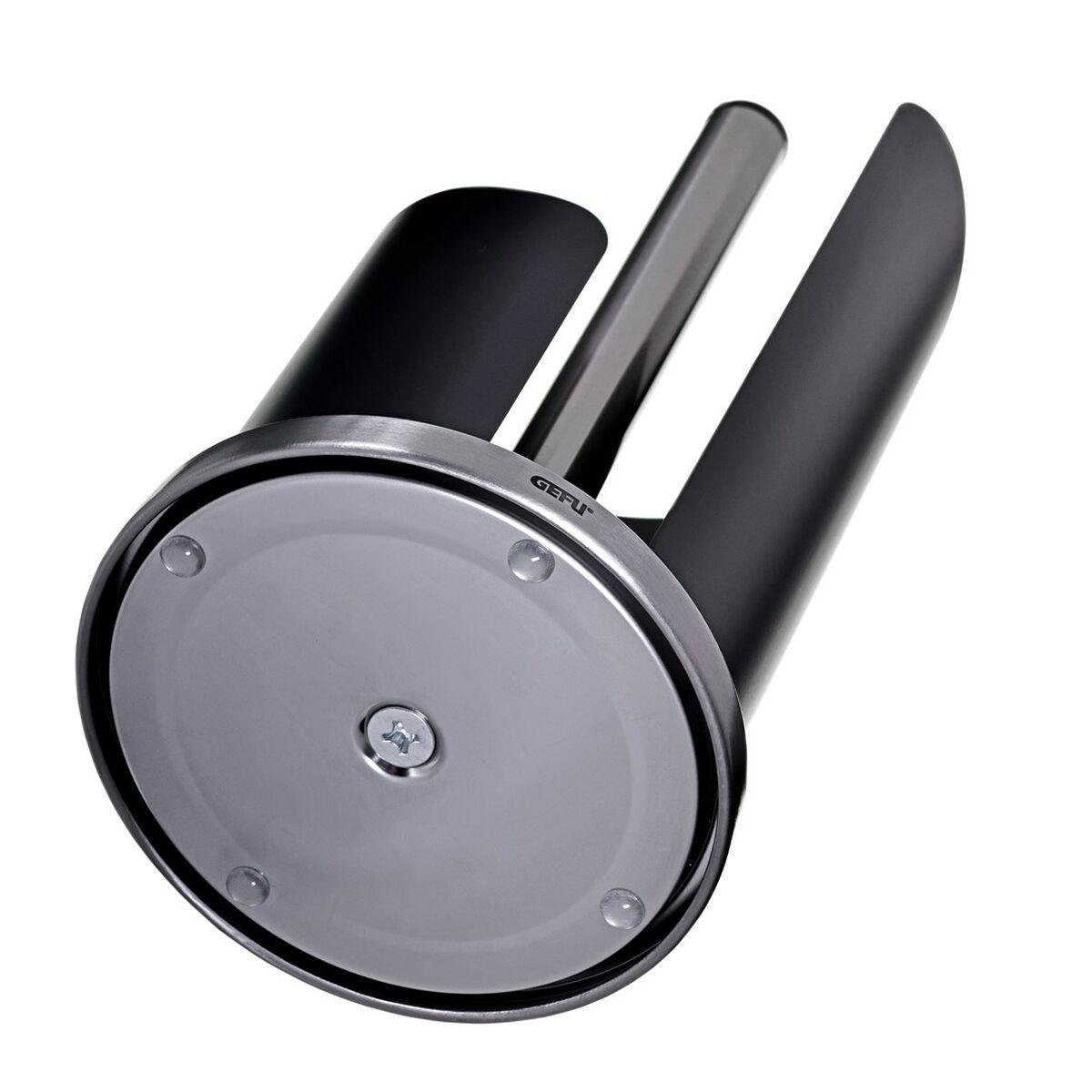 Portarrollos de Papel Higiénico Gefu G-15703 Negro Acero Inoxidable