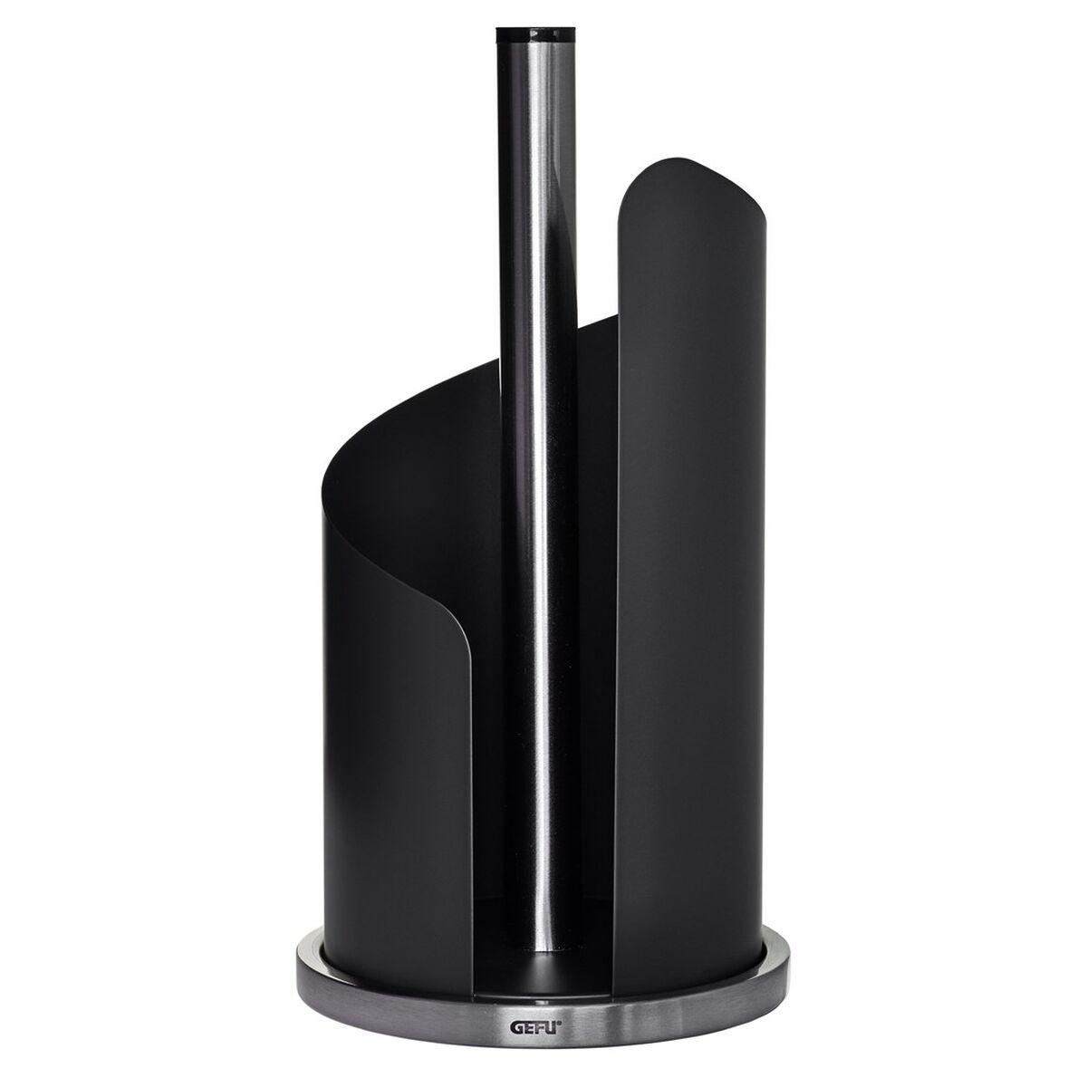 Portarrollos de Papel Higiénico Gefu G-15703 Negro Acero Inoxidable