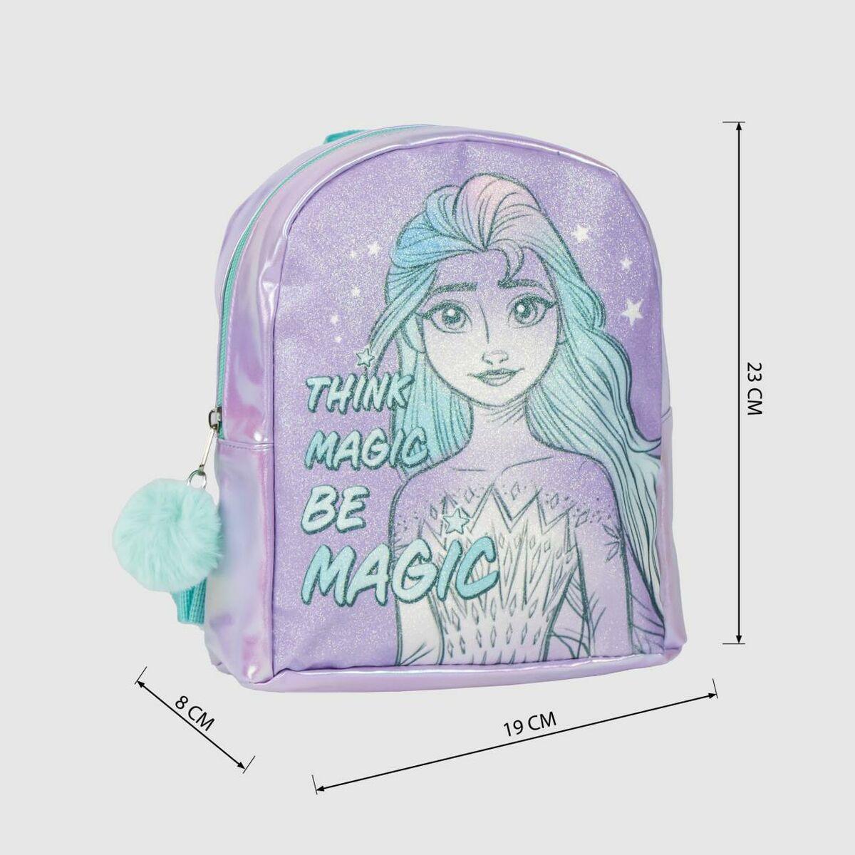 Mochila Casual Frozen Morado 19 x 23 x 8 cm