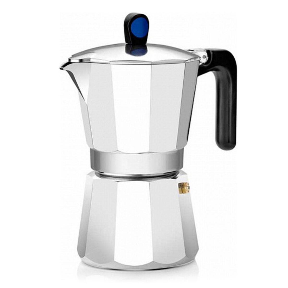 Cafetera Italiana Monix Induction Express Aluminio 300 ml 6 Tazas