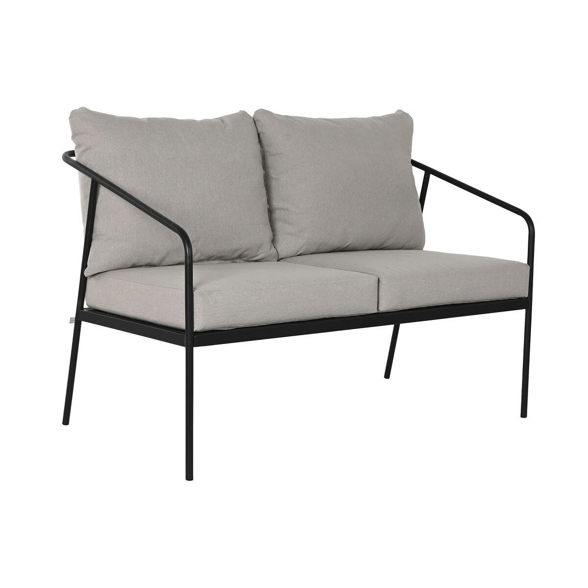 Conjunto de Mesa, Banco y 2 Sillas Home ESPRIT Acero 121 x 70 x 75 cm