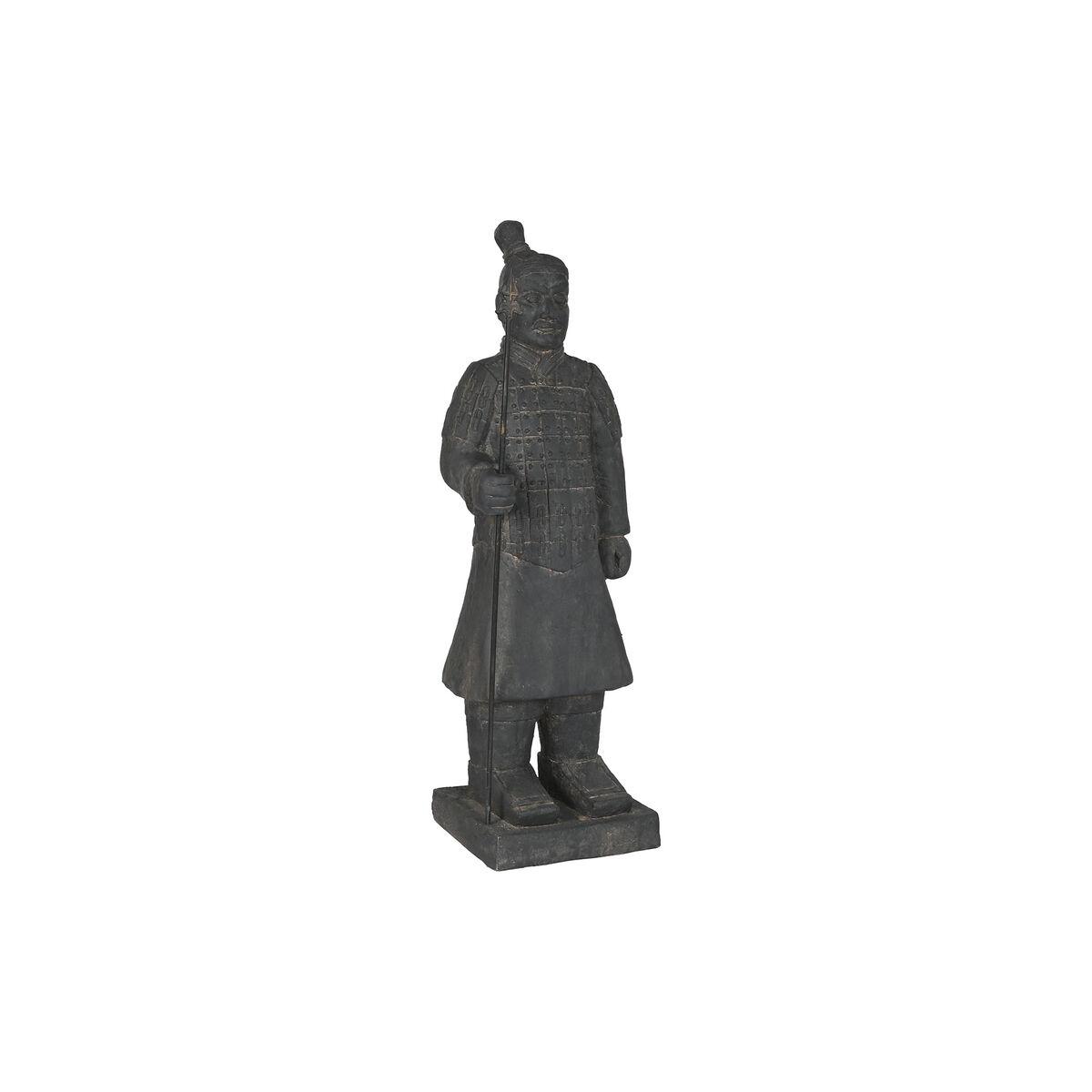 Figura Decorativa Home ESPRIT Gris Oriental Guerrero 37 x 36 x 120 cm