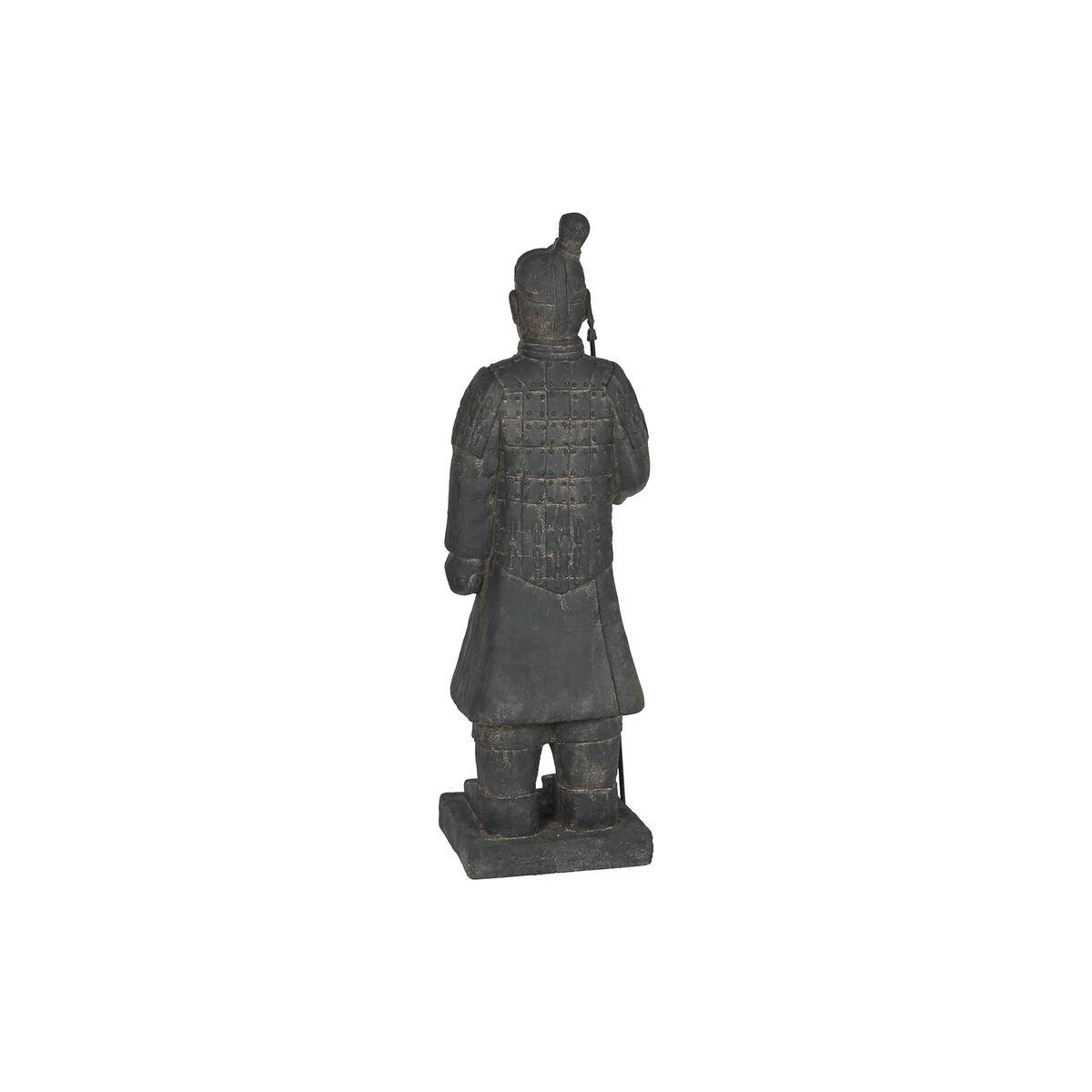 Figura Decorativa Home ESPRIT Gris Oriental Guerrero 37 x 36 x 120 cm