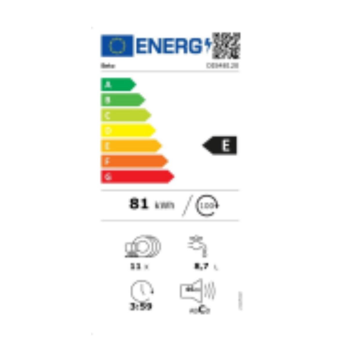 Lavavajillas BEKO DIS48120 Blanco 45 cm