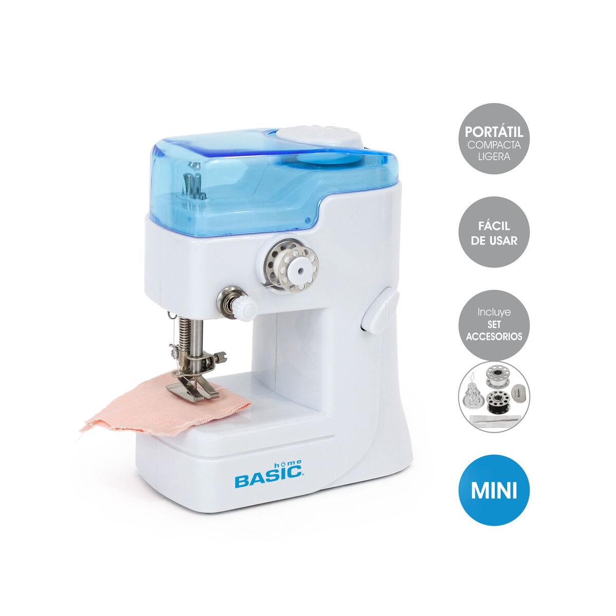 Máquina de Coser Basic Home Mini 13 x 8 x 16 cm (4 Unidades)