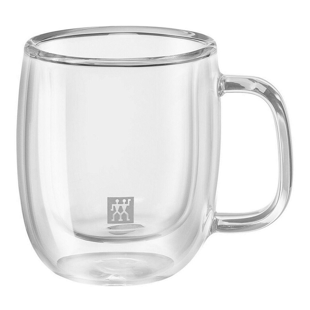 Juego de 2 Tazas de Café Zwilling 39500-110 Vidrio de Borosilicato 80 ml Transparente 2 Piezas (2 Unidades)