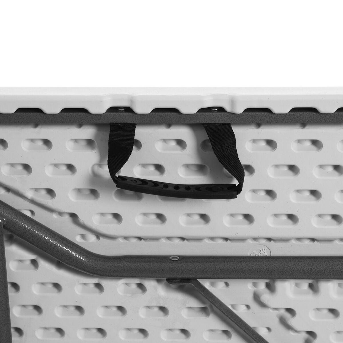 Mesa Plegable Blanco HDPE 244 x 75 x 74 cm