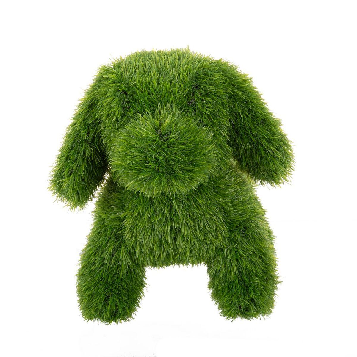 Figura Decorativa Polipropileno Césped Artificial Perro 23 x 35 x 33 cm
